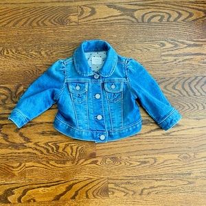 BabyGap Girls Denim Jacket, 0-6 months